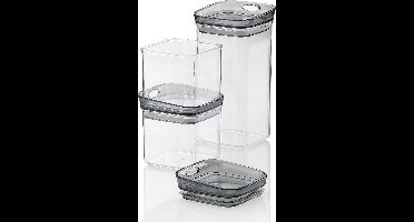 Voorraadpotten, Set van 3 Stuks, Kunststof - Kela | Jule