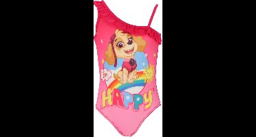 Meisjes Badpak - Paw Patrol - Donker roze - Maat 98/104