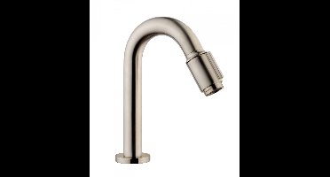 Sanifun Victoria Fonteinkraan Geborsteld Staal – Luxe Toiletkraan 1/2