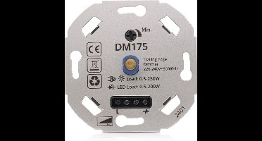 LED dimmer - 3-200 Watt - Geschikt voor fase afsnijding - Universeel