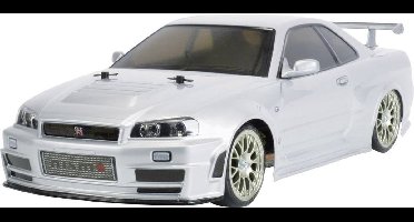 Tamiya 1:10 RC auto Elektro Straatmodel Nismo R34 GT-R Z-Tune Brushed 4WD Bouwpakket TT-02D