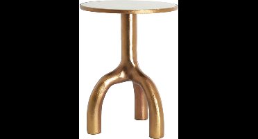 Light & Living - Bijzettafel MELLO - Ø40.5x53cm - Bruin