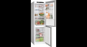 Bosch KGN362IDF - koel-vriescombinatie - Vrijstaand - 321 l - Roestvrijstaal