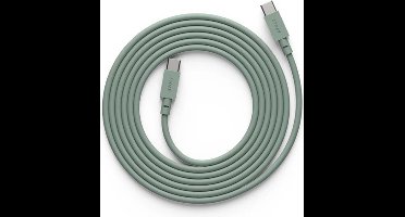 Avolt Cable 1 USB-C to USB-C 2m oak green