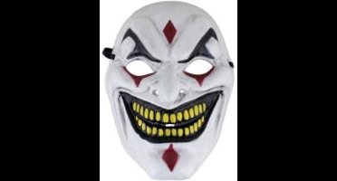 Masker clown met brede mond