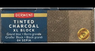 Derwent Houtskool XL Block - Sepia