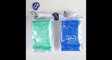 Koelhanddoek & reinigingsdoek - gemengde kleuren - per stuk