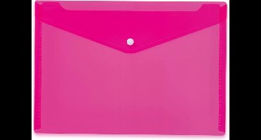 Opbergmapje 33x23cm PP pink