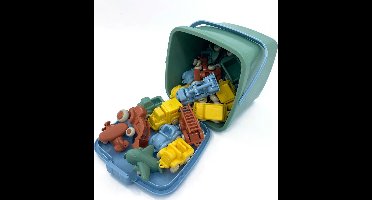 Viking Toys RE:LINE - Emmer Met 30 Voertuigen - Gemaakt Van 100% Gerecycled Plastic - Geschikt Vanaf 1 Jaar