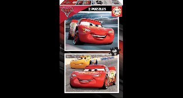 Educa - Disney Pixar Cars 3 - Legpuzzel 2 x 48 Stukjes
