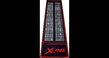 XQMAX - Dartmat - Checkout Rood - 285 x 60 cm