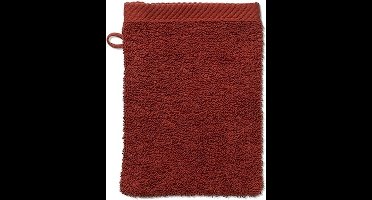 Washandje, Set van 3 Stuks, 15 x 21 cm, Orient Rood, Katoen - Kela | Ladessa