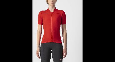 Castelli Fietsshirt Dames Roze Blauw - CA Anima 3 Jersey Br Pink Steel Blue  - S