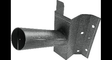 Bevestigingsbeugel - Rimo Festin - Universeel - Recht en Hoek - Ø60mm - Grijs