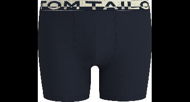 TOM TAILOR Kentucky Heren Long Boxer 2-Pack - Blauw
