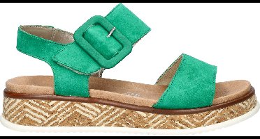 Rieker Sandalen Plat Sandalen Plat - Groen - Maat 36