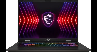 MSI Sword 17 HX B14VGKG-094NL - Gaming Laptop - 17 inch - 240Hz - MSI 20 Year anniversary bundel