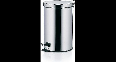 Kela Keuken Afvalemmer - RVS - 12 liter - Zilver