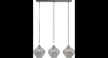 Light & Living Hanglamp Rakel - Antiek Brons - 80x27x30cm - 3L - Modern - Hanglampen Eetkamer, Slaapkamer, Woonkamer
