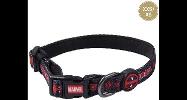Dog collar Deadpool XXS/XS Black