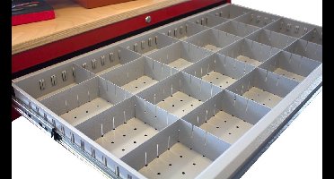 Grijze ladeverdelingsset MW Tools LV12060A