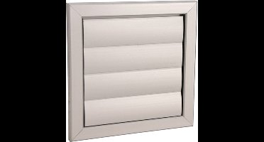 Nedco BV Aluminium lamellenrooster 255x255mm aluminium F1 aluminium geanodiseer