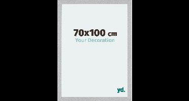 Your Decoration - Fotolijst 70x100 cm - MDF - Zilver Mat - Mura