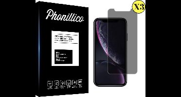 Screenprotector privacy voor iPhone XR - 2 stuks Beschermglas Privacy Glas van glazen schermbeschermfolie