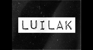 Paper Dreams Kaart Luilak 15 X 10,5 Cm Papier Zwart/wit