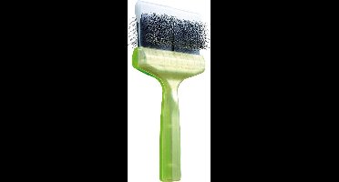 Activet Duo Groen/Goud Silcoater & Grabber Dubbel | Pluk & Ontwol borstel