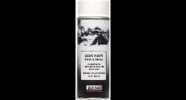 Fosco spuitbus legerverf 400ml Flat white (mat)