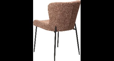 Danform Glam eetkamerstoel rood.