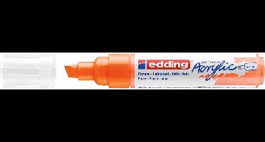 Edding - 5000 acrylmarker breed - 066 neon oranje