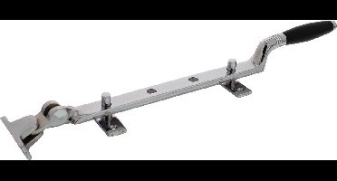 Intersteel Raamuitzetter Ton met stelpennen chroom / ebbenhout