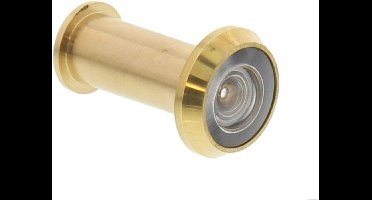 Intersteel Deurspion 180° kijkhoek messing gelakt