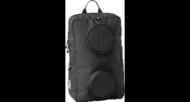 LEGO Schoolrugzak 18L 1x2 Brick - Zwart