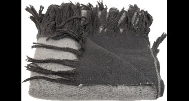 Gusta - Plaid - Grijs - 130x160cm