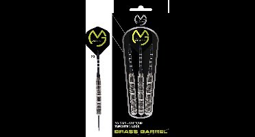 Michael van Gerwen - Tungsten look dartpijlen - 100% brass - 23 gram - dartpijlen