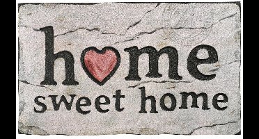 MD Entree - Deurmat - Schoonloopmat - Ecomat - Sweet Home - 46 x 76 cm