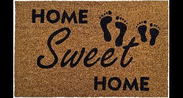 Kokosmat Home Sweet Home - Deurmat 50x80 cm
