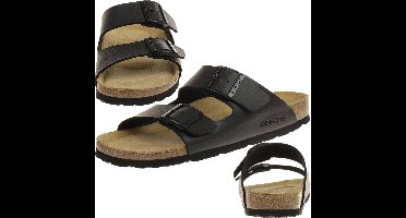 Rohde damessandaalmuiltjes met twee bandjes 5631 zwart