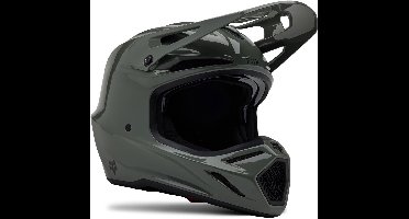 FOX V3 RS Carbon Solid Grijs MIPS Crosshelm - Maat M - Helm