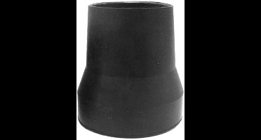 WANDELSTOKDOP 22 MM ZWART