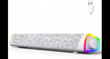 ApexArte® Soundbar Pc - Bekabelde en Draadloze Pc -Luidspreker - USB Mini Speaker