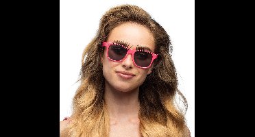 Boland - Partybril Bliss Roze - Volwassenen - Grappig en Fout - Vrijgezellendfeest - Grappig - Foute party