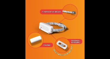 GPS Tracker Kat & Hond - Airtag Katten Halsband - Abonnement - GPS Halsband met Anti-Diefstal Functie - GPS Tracker Kat Zonder Abonnement - GPS Voor Kat & Hond - Huisdier GPS Tracker - Compatibel met Android - Waterdichte - Wit