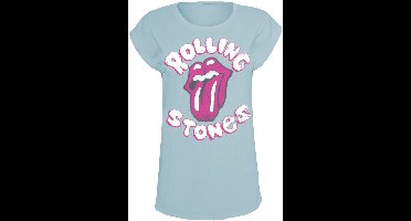 The Rolling Stones Sketchy Lick Dames T-shirt - munt - XXL