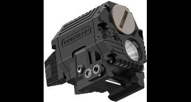 Nitecore NPL10 Wapenlamp - rode laser - 300 lumen - waterdicht