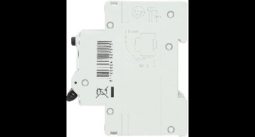 EMAT aardlekautomaat 1-polig+nul 10A C-kar 30mA 2 modules (85006403)