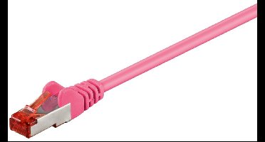 CAT6 sFTP kabel 2 meter magenta